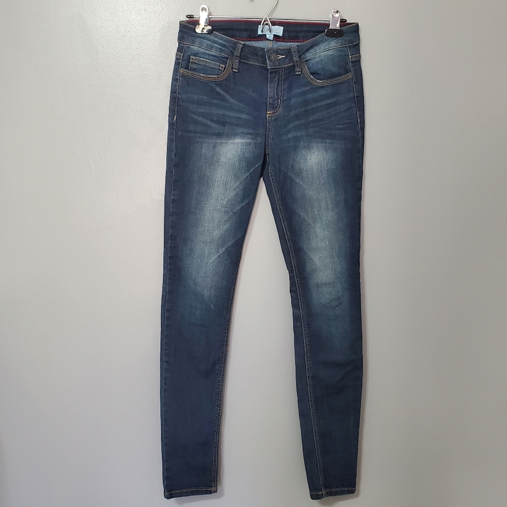 Cello Dark Blue Skinny Jeans Womens Size 9